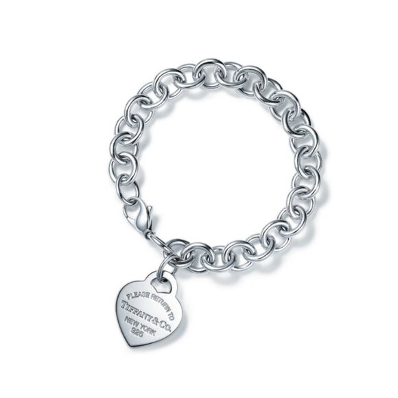 Tiffany & Co. Silver return to Tiffany heart bracelet - Picture 3 of 9